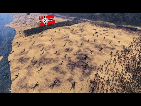 10.000 MODERN SOLDIERS VS 10.000 WW2 GERMAN SOLDIERS - Ultimate Epic Battle Simulator