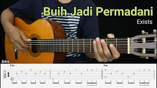 Download lagu Buih Jadi Permadani - Exists - Fingerstyle Guitar Tutorial   TAB & Lyrics mp3