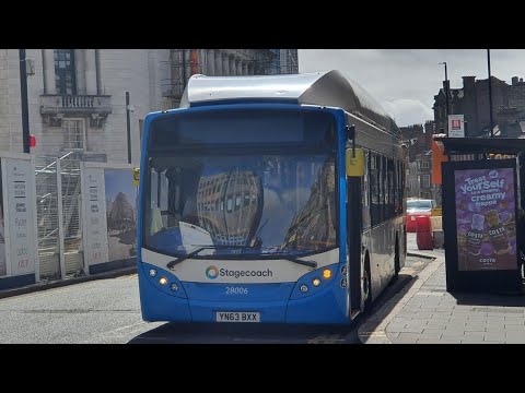 Journey on Route X24 | YN63BXX/28006 - Stagecoach North East: Scania K270UB/ADL Enviro 300NG