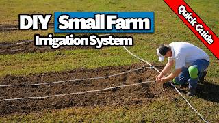 How to Setup a Drip Irrigation System for Small Farms | Step