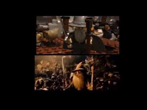 The Hobbit GoblinTown battle side by side