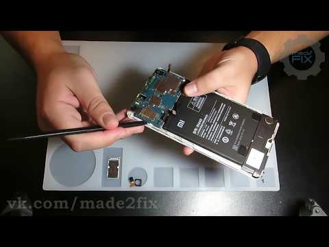Xiaomi Mi Max - замена экрана, разборка / сборка