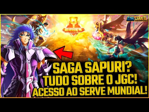 SAGA DE SAPURI NO JP? ACESSO AO SERVE DO MUNDIAL E TUDO SOBRE O EVENTO!!!// SAINT SEIYA AWAKENING