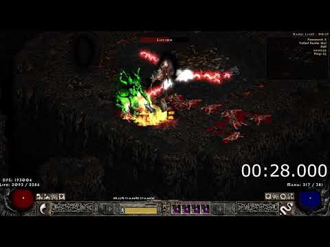 Project Diablo 2 - Season 12 - T2 Lucion World Record? - 00:41:067 - Assassin Dragon Tail