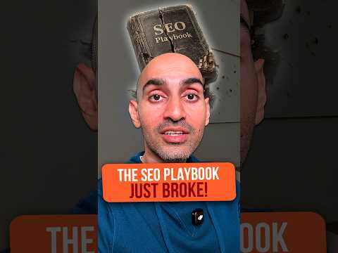 Video Thumbnail: The Old SEO Playbook Is Done #shorts
