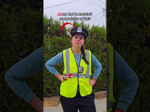 Ono kad te zaustavi saobraćajka u PMS! #shorts