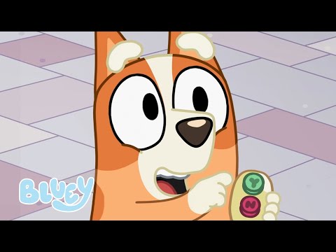 Vamos Dançar com Bluey e Bingo 🪩 😆 | Sim Não Botão 💚 ❤️ | Bluey Português Brasil Canal Oficial