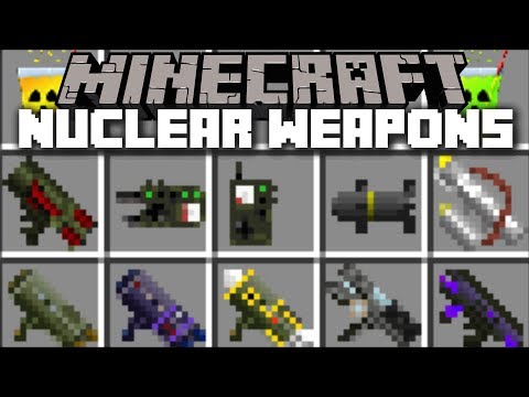 Minecraft NUCLEAR WEAPONS MOD / FIGHT AND SURVIVE THE NUCLEAR ATTACK!! Minecraft