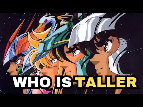 Quiz - VS Battle - Saint Seiya Gold Saint l Who Is Taller? (聖闘士星矢)