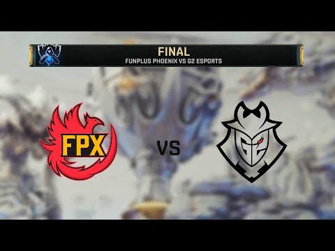 FUNPLUS PHOENIX VS G2 ESPORTS | WORLDS 2019  | FINAL - MAPA 2 | League of Legends
