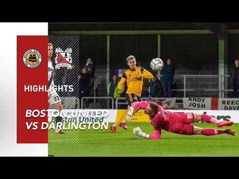 Boston United 2-0 Darlington - National League North - 2021/22