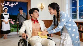 Ninguém quer CEO falso deficiente—a garota pobre não se importa&limpou feliz o tanquinho dele.Amor!