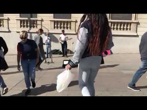 Street music by the Orsay