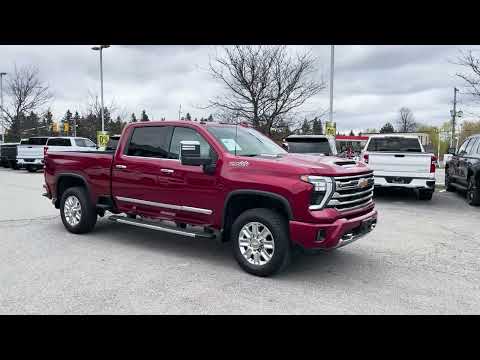 2025 Chevrolet Silverado 2500HD in Red for sale at Royal Chevrolet in Orangeville, ON