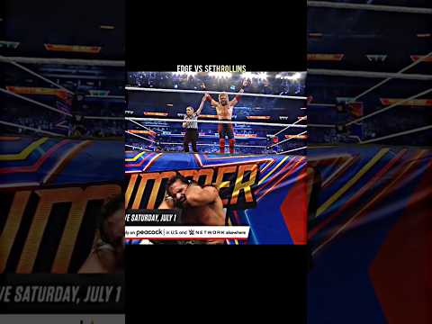 Every Seth Rollins vs Edge match #wwe #sethrollins #edge