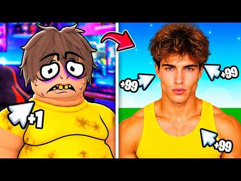 Every Click Makes Me MORE HANDSOME... (Roblox)