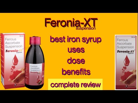 Ferrona Xt Ferrous Ascorbate and folic acid Suspension, Packaging Size: 200 ml