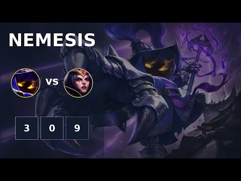 [ Nemesis ] Veigar MID vs LeBlanc 3/0/9 | KR MASTER | LOL Season 2022