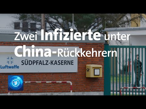 Coronavirus: Zwei Infizierte unter China-Rückkehrern in Südpfalz-Kaserne
