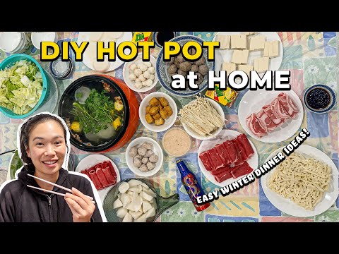 How To Make Hot Pot at Home: Easy Dinner Ideas for Winter! (Recipe, Sauce & Ingredients)