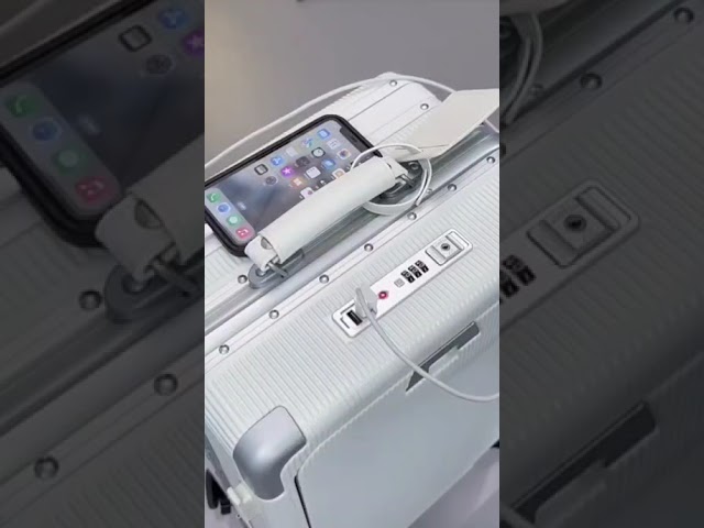 حقيبة سفر مميزة من شركة SUSHIMU مقاس 20 بوصة لون أ...