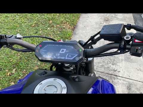 2021 Yamaha MT-07 in North Miami Beach, Florida - Video 1
