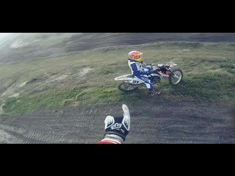 HELMET CAM: Greg Pamart - Private Florida MX Track