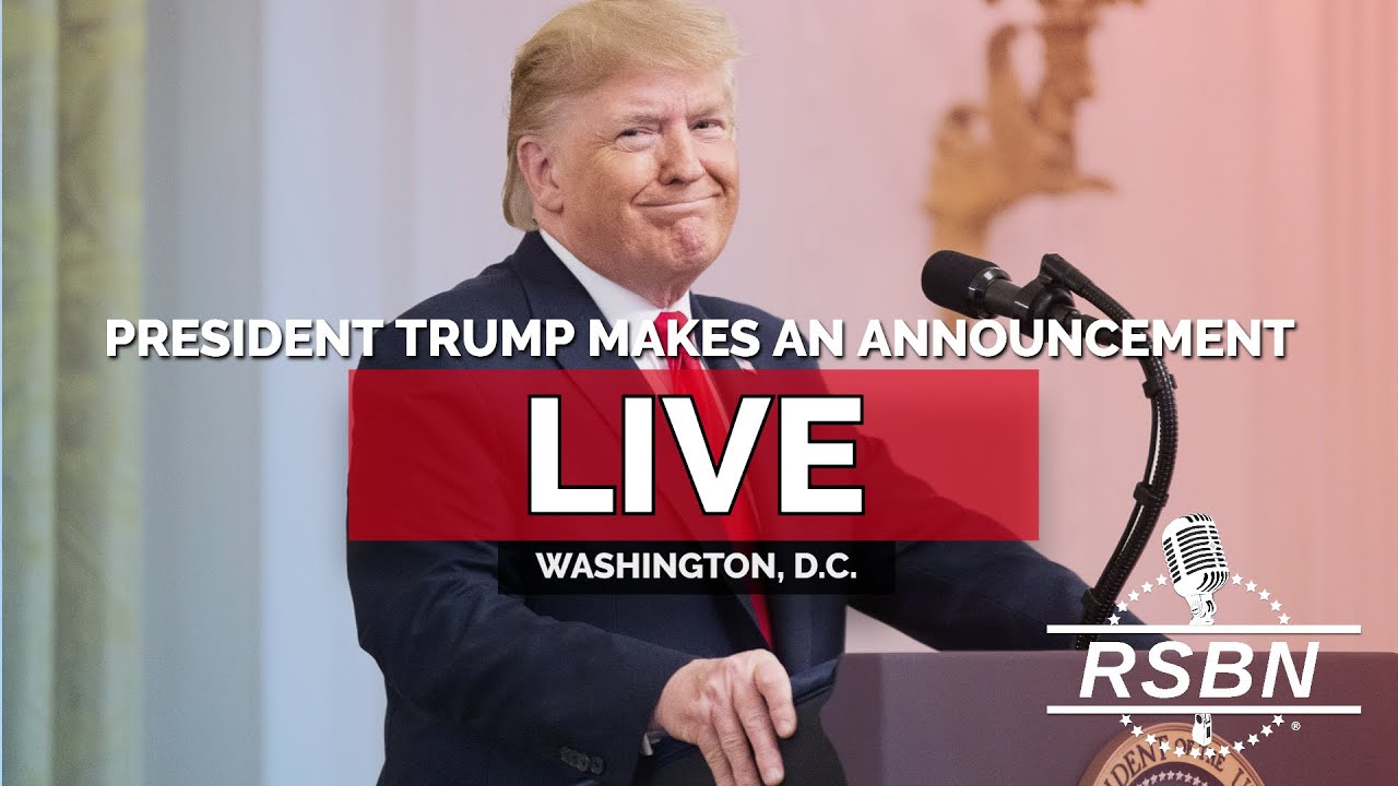 LIVE: President Trump Makes an Announcement - 11/05/25