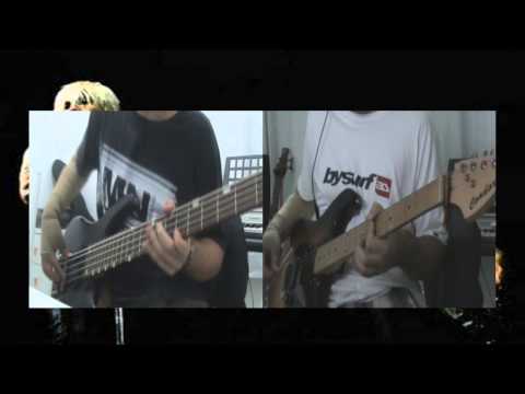 ~RHCP - OVER FUNK (guitar and bass cover) [HD]