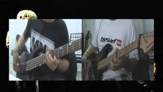 ~RHCP - OVER FUNK (guitar and bass cover) [HD]