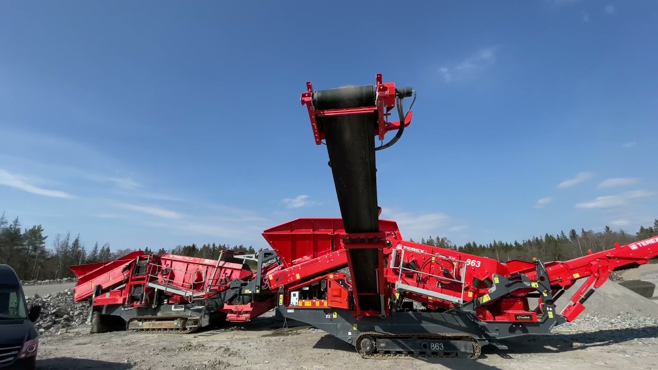 Sorteringsverk Terex Finlay 863, 2018, 982 timmar