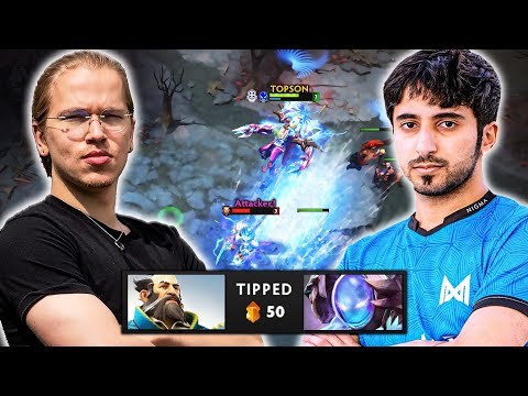 When "KUNKKA KING" Attacker meets Topson on MID! ⚓