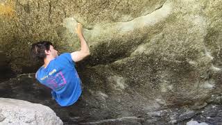 Video thumbnail of Fire with fire, 7B. Zillertal