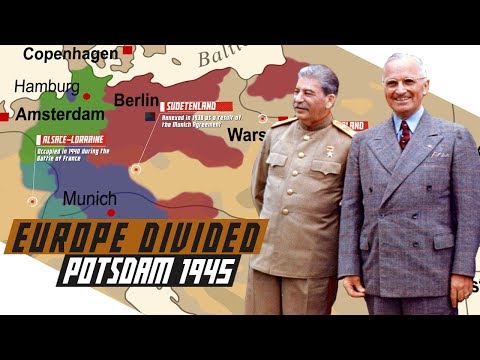 Potsdam 1945 – Aufteilung Europas nach dem Zweiten Weltkrieg