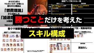 【ウマ娘】「加速燃費理論」を用いて、今までよりもさらに勝ちやすくなるスキル構成を考える