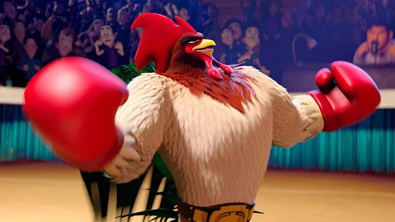 FIGHTING ANIMALS face each other in the COMBAT ARENA in search of the BELT to be FREE