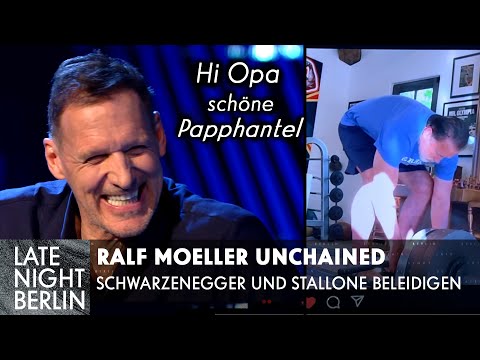 Klaas disst Schwarzenegger und Stallone auf Instagram | "Ralf Moeller Unchained" | Late Night Berlin