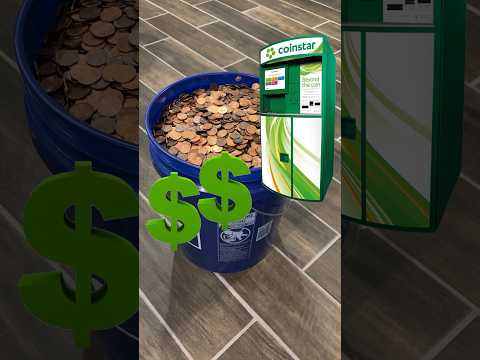 Taking 150 Pounds Of Pennies To The Coin Star! #coins #coinrollhunting #coincollecting #coinstar
