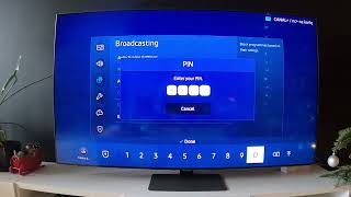 How to Lock / Unlock TV Programs on Samsung TV Q80A?
