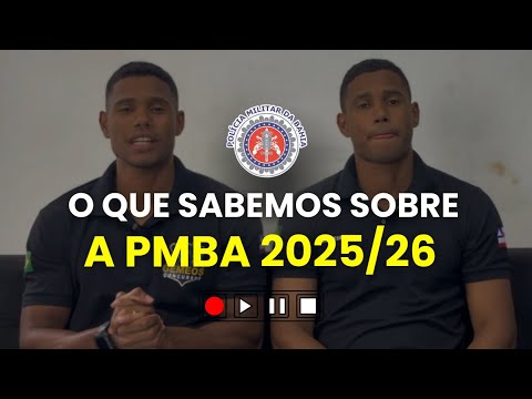 Concurso PMBA 2025 ou 2026