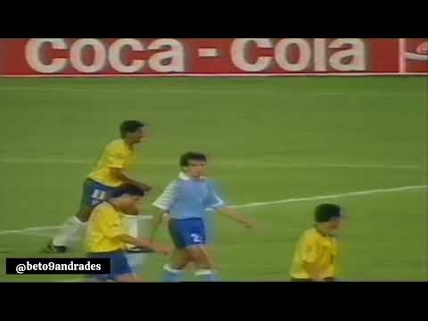 Brasil 2x0 Uruguai 1993 O show de Romário