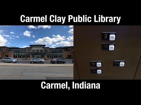 Schindler 300A Hydraulic Elevators/Lifts - Carmel Clay Public Library - Carmel, Indiana