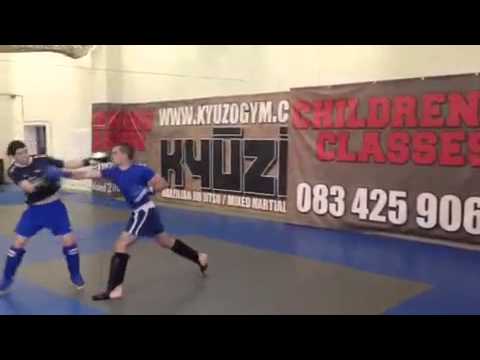 Kyuzo MMA Sparing: Austin Lynch and Keith Byrne