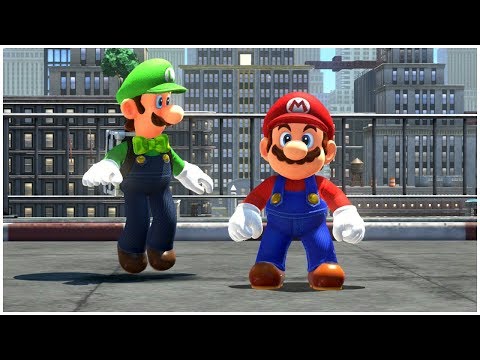 Super Mario Odyssey - Walkthrough Part 30 (Luigi's Balloon World DLC)