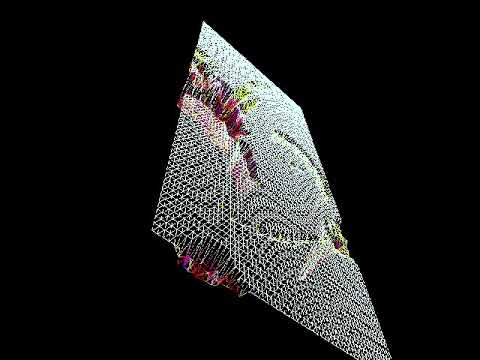 MAX Audio reactive 3D mesh test