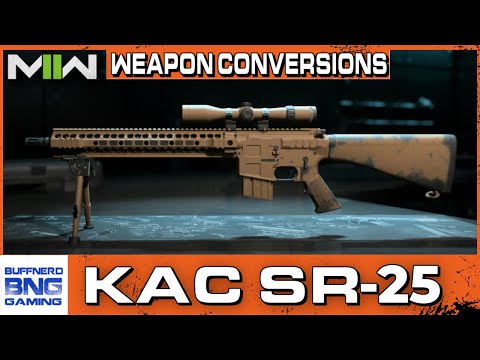 Knights SR-25 Weapon Conversion - Call Of Duty Modern Warfare II
