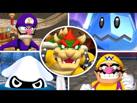 Dance Dance Revolution: Mario Mix - All Bosses