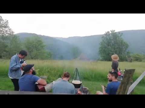 Summer evening at the artist residency