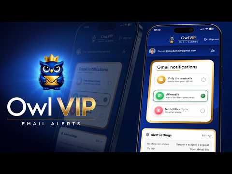 Owl VIP Email Alerts