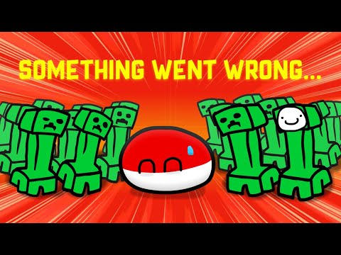 Countryballs Playing Minecraft! Ep.2 CAVE EXPLORATION BEGINS